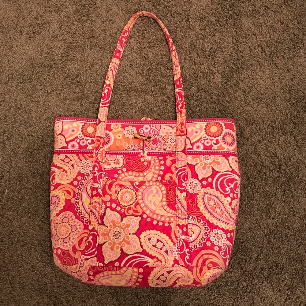 Very Bradley Tote-Raspberry Fizz